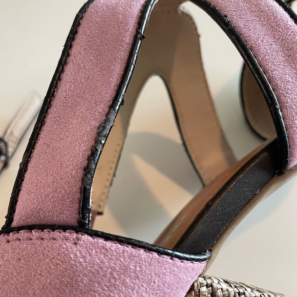 Anthropologie Plume Strap Heels size 8 - Picture 4 of 8